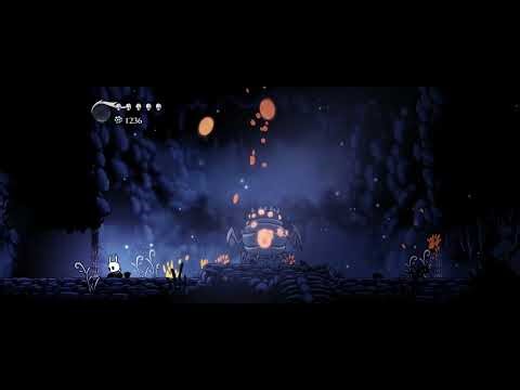 Hollow Knight Hitless Brooding Mawlek Boss Fight