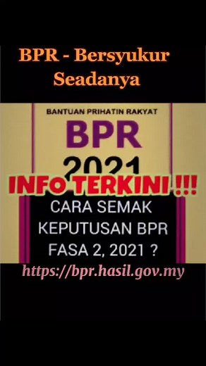 Bantuan dtg lg...BPR fasa 2 bersyukur seadanya 💞BPR