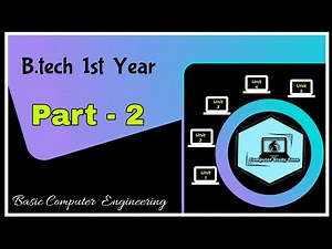 Computer Introduction for B.tech 1st year || Basic Computer Engineering || @computerstudyzone