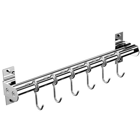 1 piece hanging rail, kitchen railing, no drilling required, kitchen hook rail - Walmart.ca