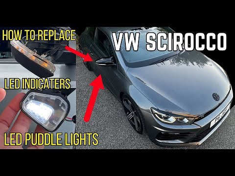 VW LED Puddle lights & Indicator Upgrade