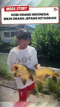 MANCING JADI HOBI BARU DI JEPANG #mosa story #bule #indonesia