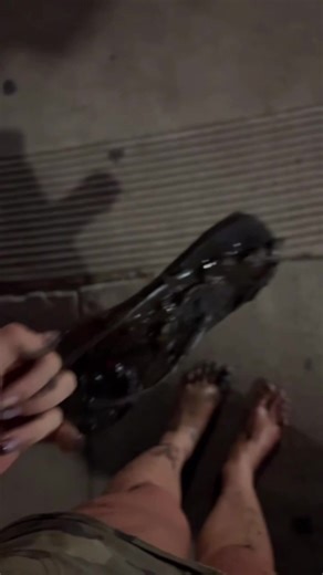 The Flip Flop Fiasco: A Mud Puddle Mishap