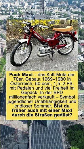 Puch Maxi – das Kult Mofa der 70er