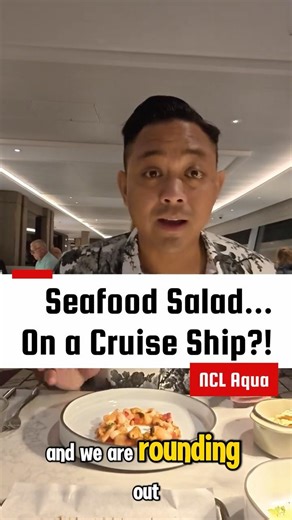 Thalassini Salata at Palomar 🥗 | Norwegian Aqua Food Review