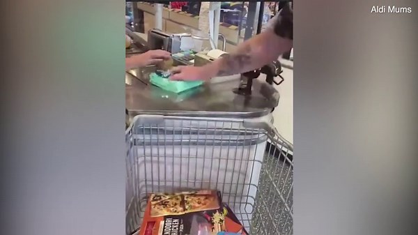 ALDI shopper fast checkout trolley trick goes viral
