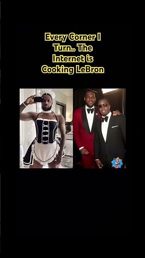 LeBron actually wore this?? #nba #ai #diddy