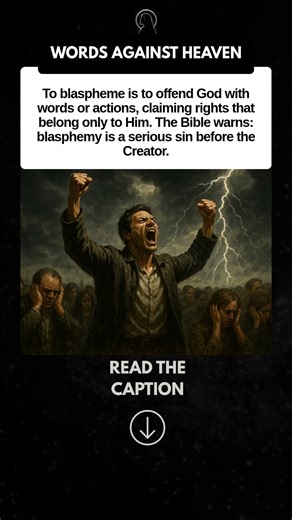 WHAT IS BLASPHEMY? (👈 caption)