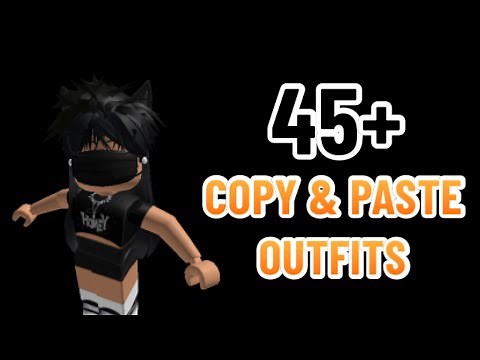 45+ COPY AND PASTE ROBLOX AVATARS | C&P ROBLOX OUTFITS | Shinobi Gaming _YT
