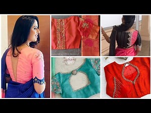 25 Latest Back Neck Designs for Blouses 2025|| New Blouse Back Neck Designs 2025|| Blouse Back Necks