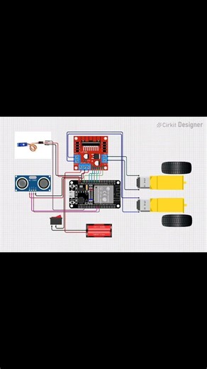 Obstacle Avoiding Robot using ESP32 | Embedded Systems Project