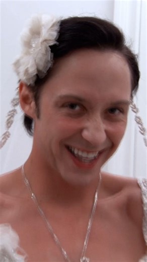 24K views · 120 reactions | This bride's gay best friend and Ice Skating Olympian Johnny Weir tries on her wedding dress, and looks better than she does!  #SayYesToTheDress | Love Weddings | Facebook