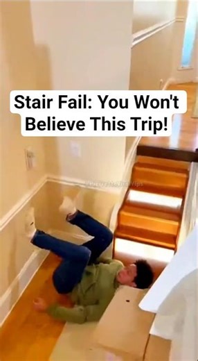 Stair Fail: You Won't Believe This Trip!