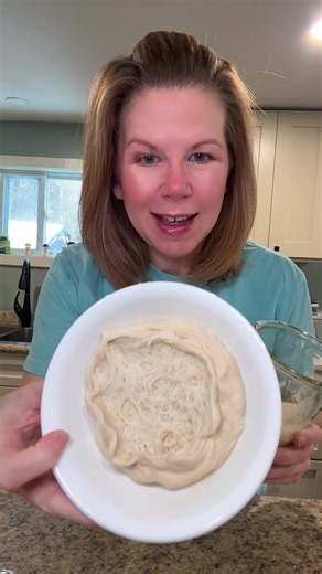 A stiff starter and a liquid starter are the same exact thing. You use it the same way you use a liquid starter. Stiff starter is also more stable and will stay at peak rise longer than a liquid starter. #sourdough #sourdoughbread #sourdoughstarter #stiffstarter #tips