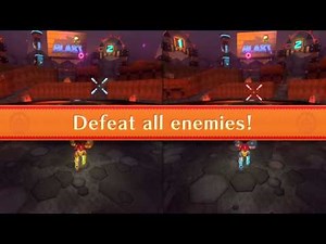 Nintendo Land walkthrough (w/ commentary) Part 11 - Metroid Blast (Part 2) (Co-op)