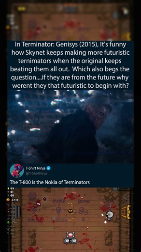In Terminator: Genisys (2015), It's funny how Skynet keeps making more futuristic ternimators