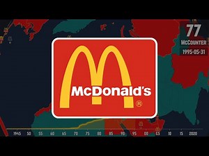 McDonald’s Global Expansion, Mapped (1940–2025)