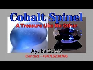 Discover the Magic of Blue: Cobalt Spinel Unveiled!
