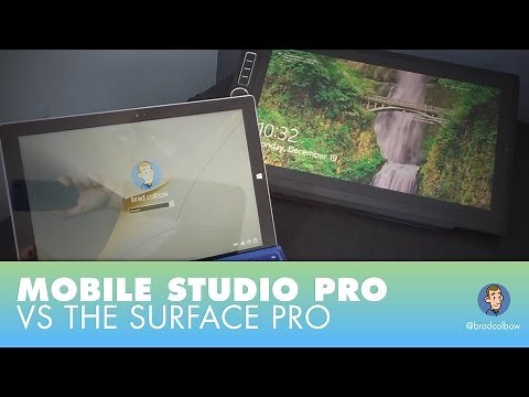 Wacom Mobile Studio Pro vs The Surface Pro