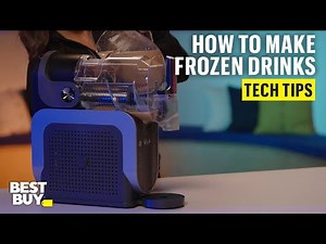 How to Use the Ninja SLUSHi Professional Frozen Drink Maker – Tech Tips from Best Buy