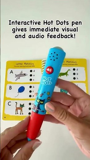 Educational Insights Hot Dots Pete the Cat Preschool Reading & Math