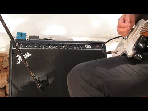 Test Fender FM212R guitar amplifier.