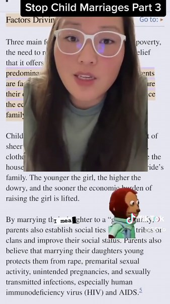 Stop Child Marriages! Part 3. #NoMoreChildMarriages #NoMore #ChildMarriageAwareness #ChildMarriage #GlobalIssues #ChildNoBride #SocialWork #AwarenessCampaign Reference sites: https://www.girlsnotbrides.org/about-child-marriage/why-child-marriage-happens/ —https://www.icrw.org/publications/solutions-to-end-child-marriage-2/ —https://www.un.org/youthenvoy/2016/03/new-un-initiative-aims-to-protect-millions-of-girls-from-child-marriage/ —https://www.unicef.org/eca/what-we-do/child-marriage —https://