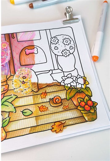 Fall Highlights: Embrace Autumn with Our Coloring Page