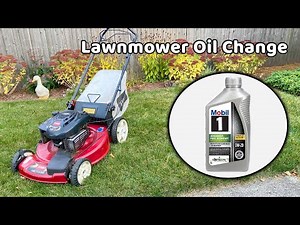 How to Change the Oil on a Typical Lawnmower