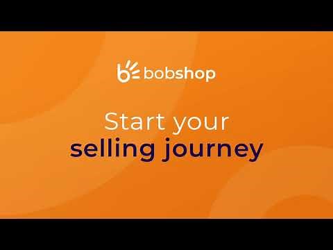 How to sell on Bob Shop