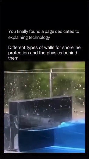 Technology Explained on Instagram: "Shoreline protection involves various strategies designed to defend coastal and lakeside areas from erosion, flooding, and storm damage. These methods are generally categorized into “hard” and “soft” engineering techniques. Hard engineering relies on permanent, rigid structures like seawalls, bulkheads, and jetties that physically block or deflect wave energy. While effective at providing immediate defense for infrastructure, these structures can sometimes dis