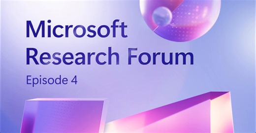 Microsoft Research Forum: Episode 4 is beginning soon at 9:00 AM PT. Join us for Jianfeng Gao's keynote, "Phi-3-Vision: A highly capable and cost-effective 'small' language vision model," followed by a panel on multimodality AI initiatives. Register now. https://msft.it/6180lS7ZI | Microsoft Research