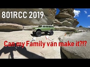 Epic Crawler Event 2019 - 801RCC Utah Vaterra 1/10 1972 Chevy Suburban Ascender MY FAMELY VAN
