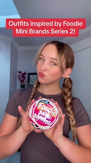 Outfits inspired by Foodie Mini Brands Series 2! 🍔 #MiniBrands #MiniFoodieSeries2 #MiniFoodieS2 @Mini Brands