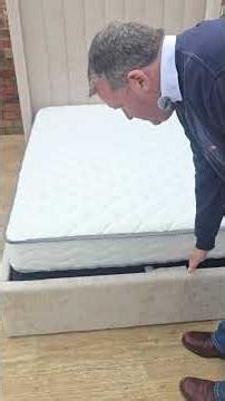 Brand New Baronet Ottoman Bed in Soft Sand Colour