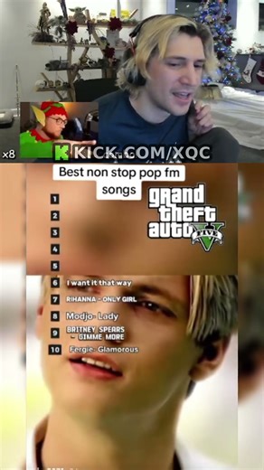 Best non stop pop fm songs in GTA V #xqc #gta #radio