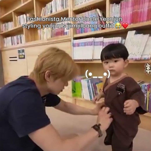 The difference bw kill it mentor yeonjun and this yeonjun styling yoojun 😭😭 #txt #txtparentingdiary