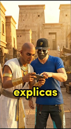 This would happen if you played Free Fire in Ancient Egypt 😧 #freefire #garenafreefire #ancientegypt