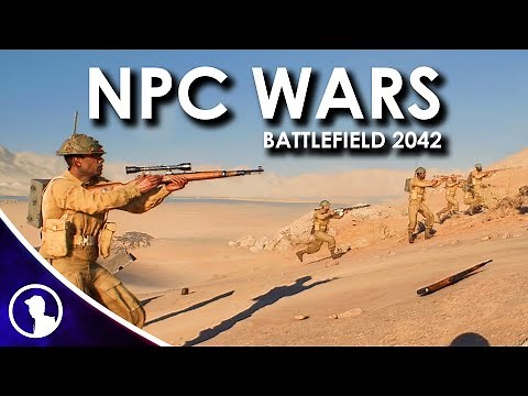 Germany vs USA Large AI Battle in Battlefield 2042.. NPC Wars