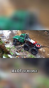 Is using a three-axle truck cheating? Maybe. But this driver found out it has disadvantages too. One wrong move and... disaster! Oh man, he's gone! #TruckFails #OffRoading #ThreeAxle #EpicFail #HeavyTrucks | RCSparks Studio