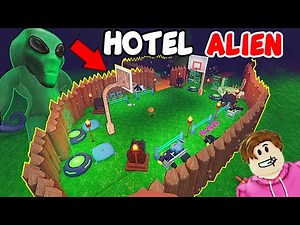 CONSTRUIMOS un HOTEL para ALIENS👽en 99 Noches en el Bosque
