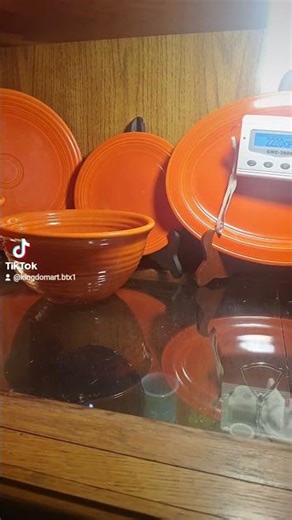 My Radioactive fiestaware collection. ☢️😱 #radioactive #radiumgirls #😱 #☢️ #scary