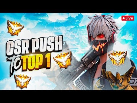 Free Fire Cs Rank Phush Top 1 Live Stream Fast Days