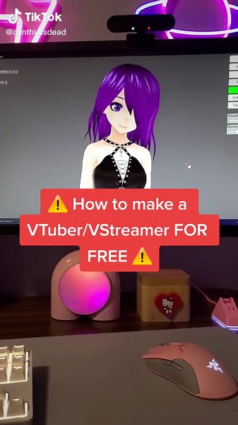 How to stream with your VTuber/VStreamer for FREE #vtuber #vstreamer #vroid #anime #webcam #pcsetup #pctips #pchacks #obs #twitchtips #streamertips