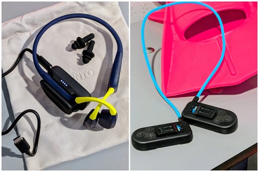 H20 Audio Sonar 2 Pro vs Suunto Aqua: which style of waterproof swim headphones is best? | 220 Triathlon