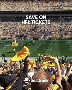 Get the best deals on Steelers Tickets when you download SeatGeek 🔥 All tickets are 100% verified by the NFL. Use code SOCIAL20 to save $20 on your first purchase. | SeatGeek