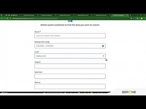 AvePoint Cloud Backup備份與還原操作說明