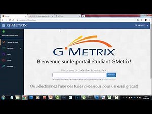 03 Formation GMetrix: Code d'accès تفعيل رمز الدخول