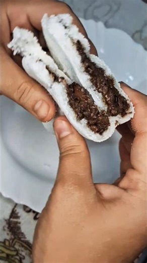 Essa tapioca de chocolate fica perfeita 😍