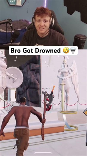 Bro Got Drowned 🤣💀 #fortnite #gaming #fortniteclips